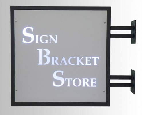LED Backlit Custom Signage by Sign Bracket Store